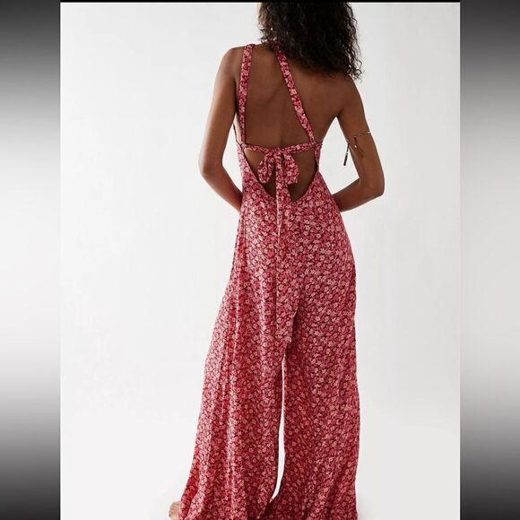 NEW Free People Arlo Wide Leg Jumpsuit - Picture 2 of 3